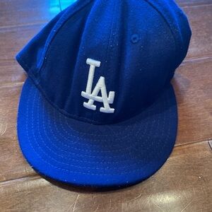 New Era Kids Navy Blue LA Cap